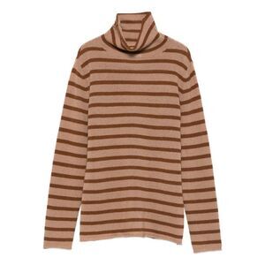 Beyou Women Striped Cashmere Sweater